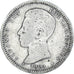 Moneta, Spagna, Alfonso XIII, Peseta, 1904, Madrid, MB, Argento, KM:721
