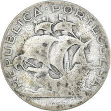 Coin, Portugal, 2-1/2 Escudos, 1937, VG(8-10), Silver