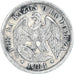 Coin, Chile, 1/2 Decimo, 1884, Santiago, VF(20-25), Silver, KM:137.3