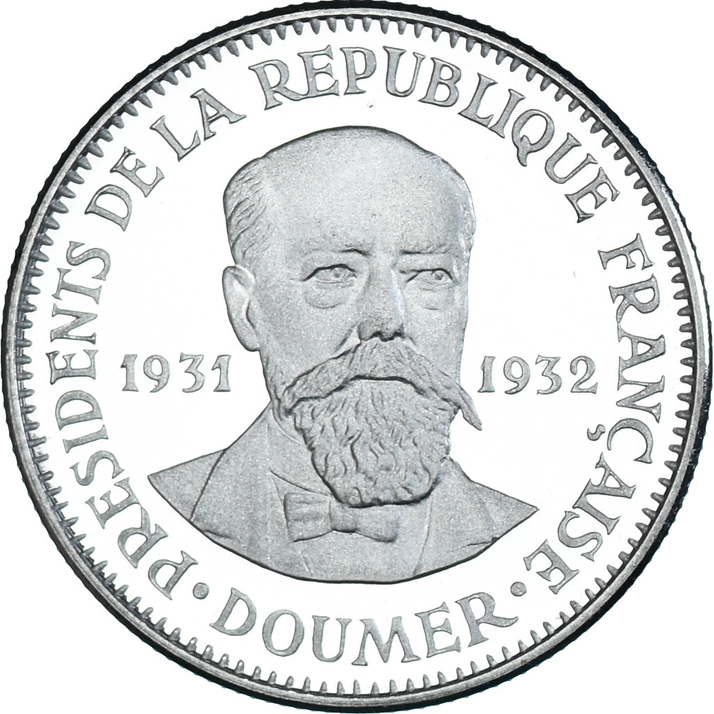 France, Médaille, Paul Doumer, Président de la République Française