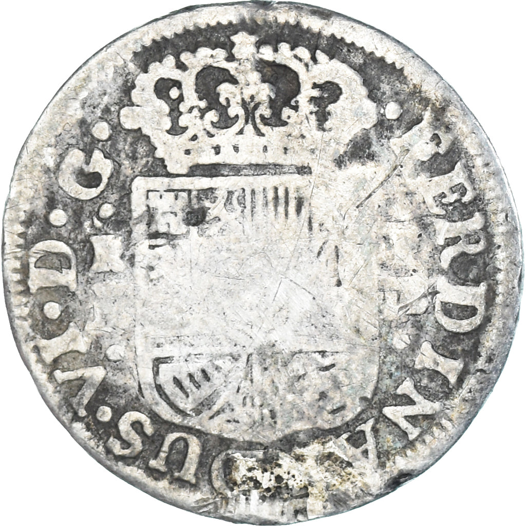 Coin, Spain, Ferdinand VI, Real, 1758, Madrid, VF(20-25), Silver