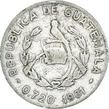 Monnaie, Guatemala, 5 Centavos, 1961, TB, Argent, KM:261