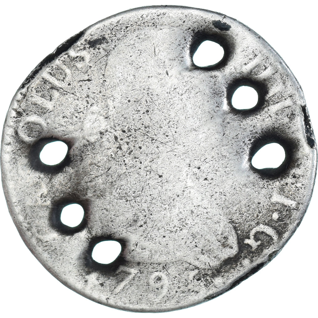 Munten, Spanje, Charles IV, 2 Reales, 1795, Madrid, ZG+, Zilver, KM:430.1