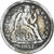 Monnaie, États-Unis, Seated Liberty Dime, Dime, 1857, U.S. Mint, Philadelphie