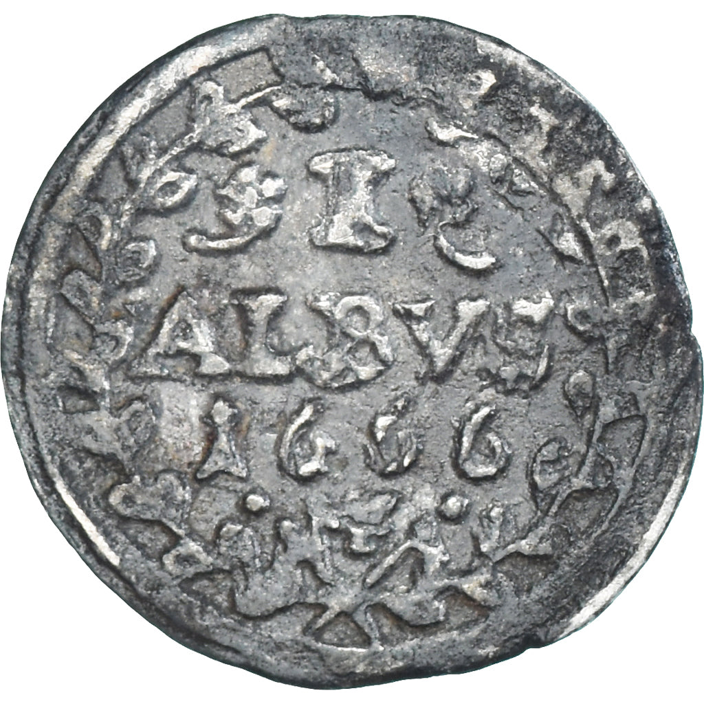 Coin, German States, Johann Philipp von Schönborn, Albus, 1666, Mainz