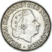 Monnaie, Pays-Bas, Juliana, 2-1/2 Gulden, 1960, TTB+, Argent, KM:185