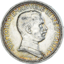 Moneta, Italia, Vittorio Emanuele III, 2 Lire, 1916, Rome, BB+, Argento, KM:55