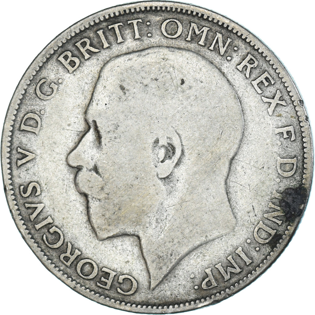 Coin, Great Britain, George V, Florin, Two Shillings, 1922, VF(20-25), Silver