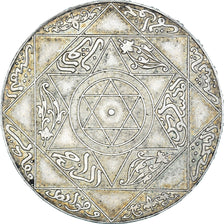 Coin, Morocco, 'Abd al-Aziz, 5 Dirhams, 1900, Berlin, MS(60-62), Silver, KM:12.1