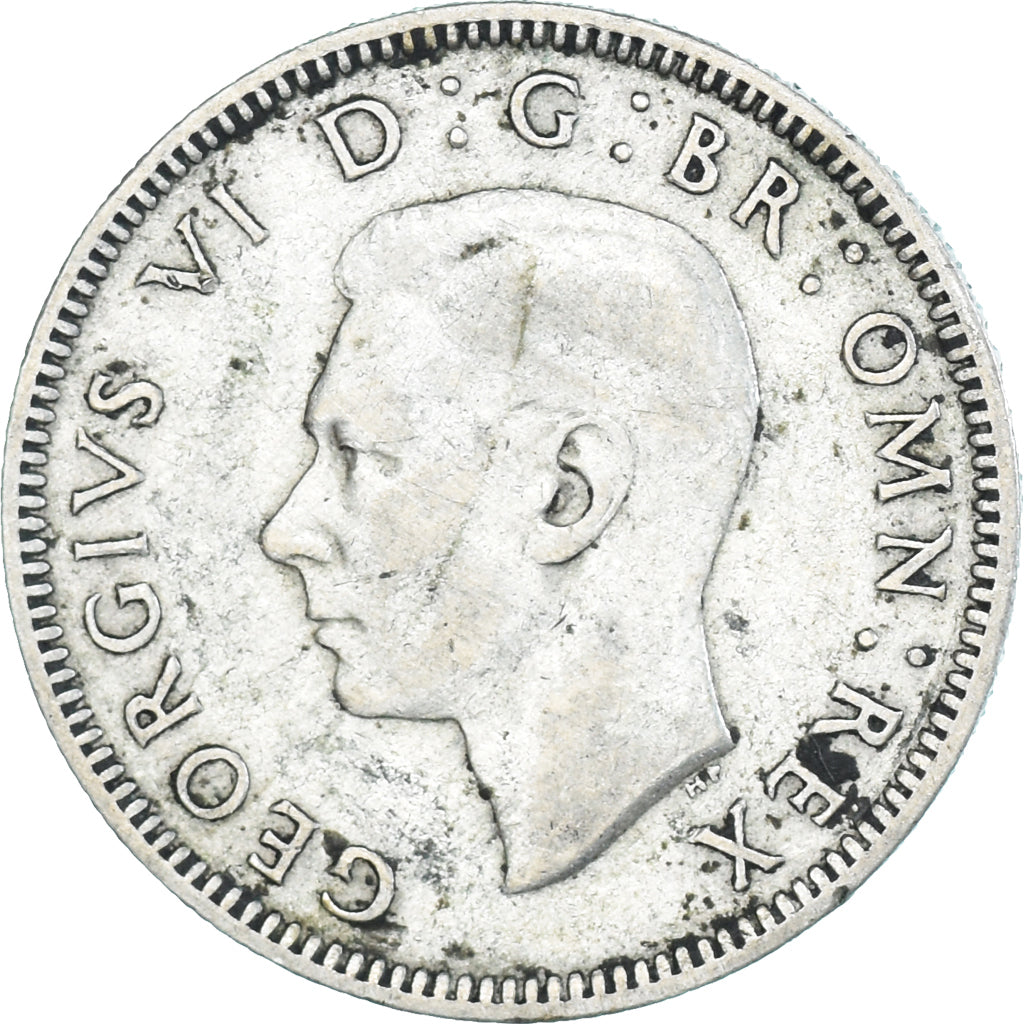 Coin, Great Britain, George VI, Shilling, 1939, EF(40-45), Silver, KM:854