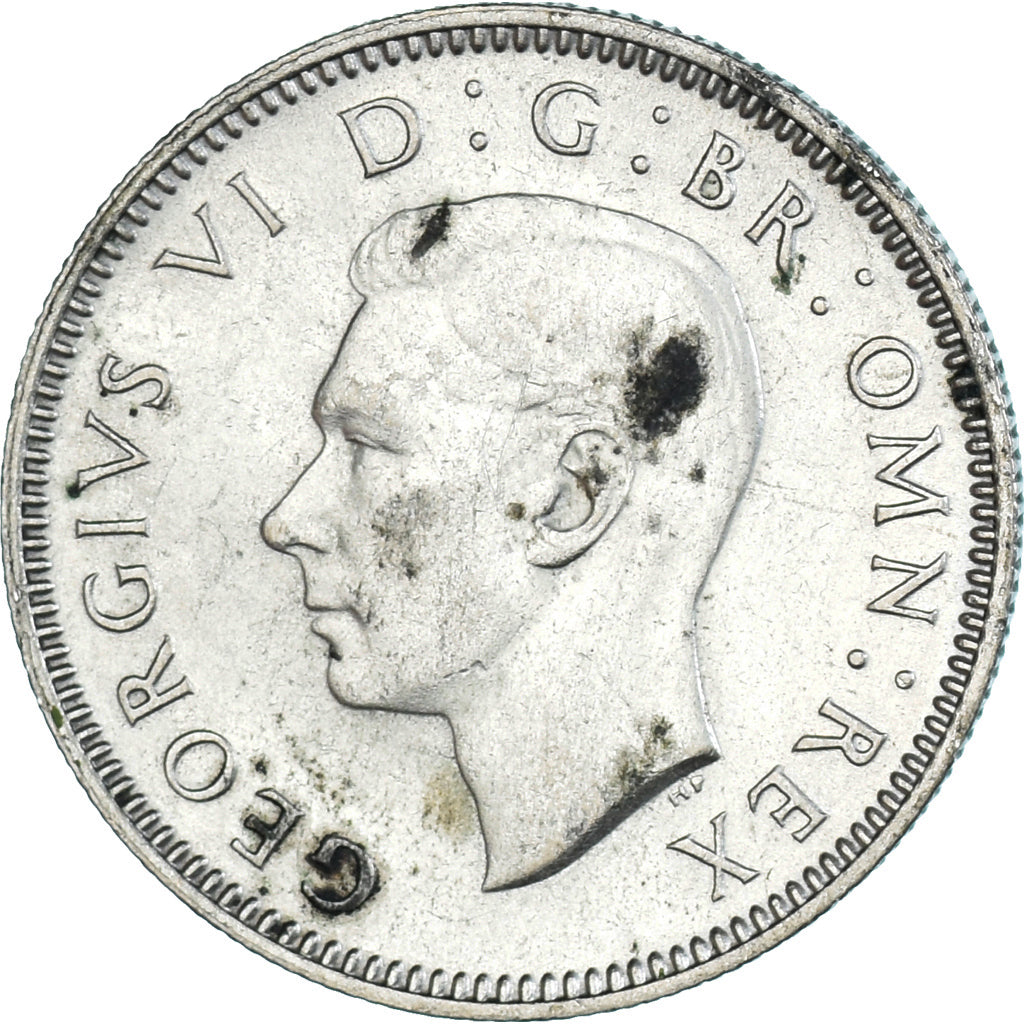 Coin, Great Britain, George VI, Shilling, 1946, EF(40-45), Silver, KM:854