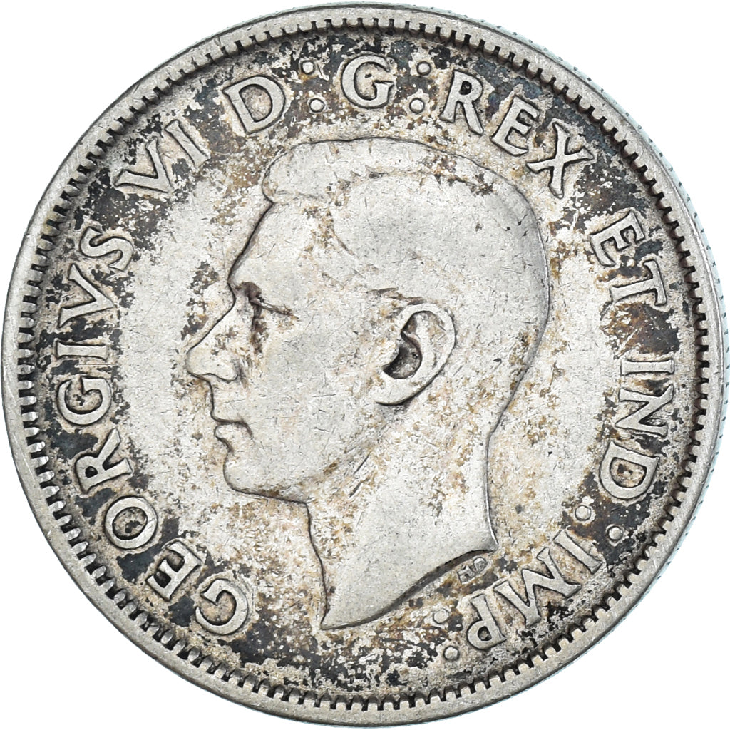Moneta, Canada, George VI, 25 Cents, 1941, Royal Canadian Mint, Ottawa