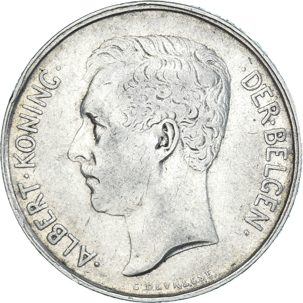 Moneta, Belgio, 2 Francs, 2 Frank, 1911, BB, Argento, KM:75