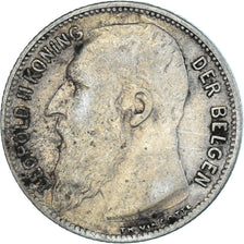 Coin, Belgium, Franc, 1904, VF(20-25), Silver, KM:57.1