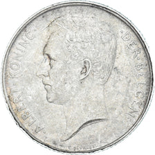 Moneda, Bélgica, Franc, 1910, MBC, Plata, KM:73.1
