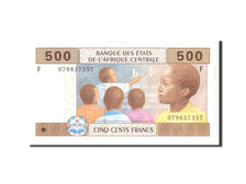 Stati dell’Africa centrale, 500 Francs, 2002, KM:506F, Undated, SPL