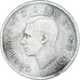 Coin, Canada, George VI, 10 Cents, 1947, Royal Canadian Mint, Ottawa, EF(40-45)