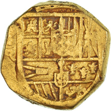 Coin, Spain, Philipp IV, 4 Escudos, Seville, EF(40-45), Gold