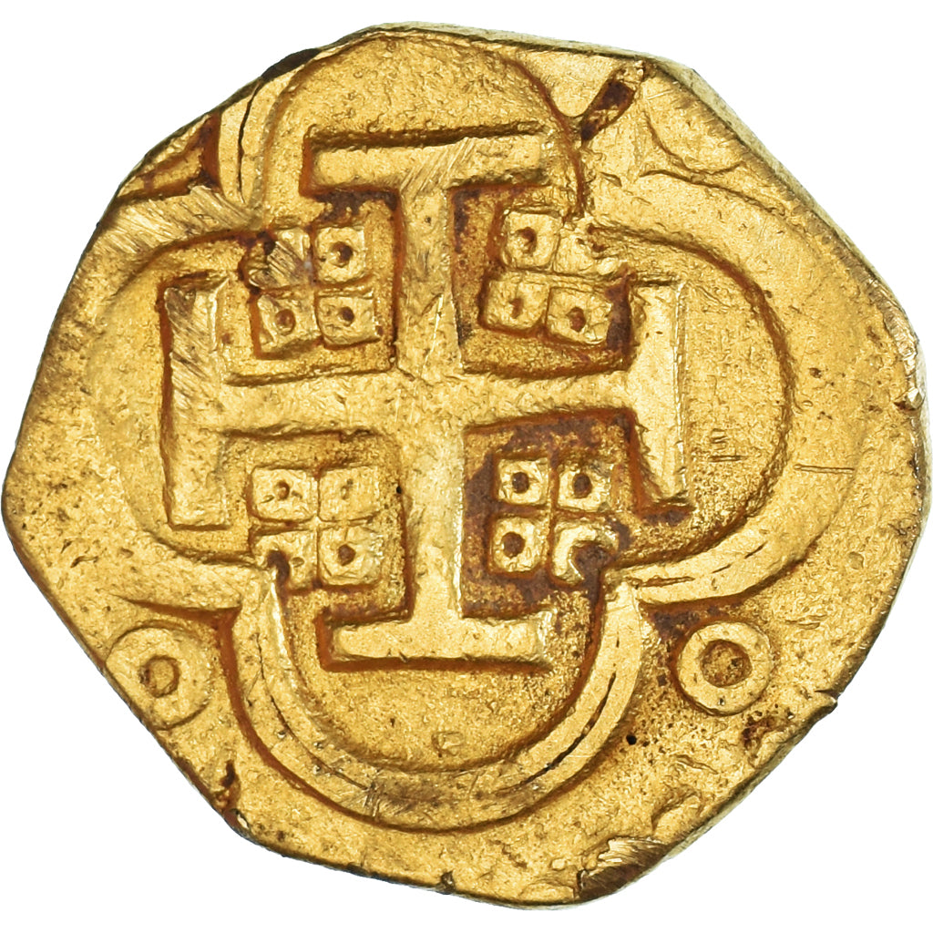 Coin, Spain, Philipp IV, 4 Escudos, Seville, EF(40-45), Gold