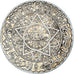 Coin, Morocco, Mohammed V, 5 Francs, 1933, Paris, AU(50-53), Silver, KM:37
