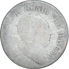 Coin, German States, BAVARIA, Maximilian IV, Josef, 6 Kreuzer, 1810, VG(8-10)