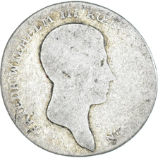 Moneda, Estados alemanes, PRUSSIA, Friedrich Wilhelm III, 1/6 Thaler, 1812, BC