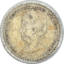 Coin, Netherlands, Wilhelmina I, 10 Cents, 1915, F(12-15), Silver, KM:145