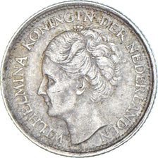 Münze, Niederlande, Wilhelmina I, 10 Cents, 1944, SS+, Silber, KM:163
