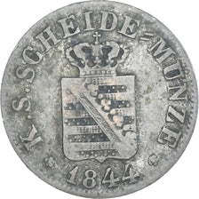 Monnaie, Etats allemands, SAXONY-ALBERTINE, Friedrich August II, 1/2