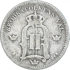 Monnaie, Suède, Oscar II, 25 Öre, 1904, TTB, Argent, KM:739
