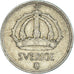 Münze, Schweden, Gustaf V, 25 Öre, 1949, SS, Silber, KM:816