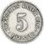 Moneda, ALEMANIA - IMPERIO, Wilhelm II, 5 Pfennig, 1912, Karlsruhe, BC+, Cobre -