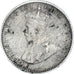 Monnaie, Sri Lanka , George V, 10 Cents, 1917, TB, Argent, KM:104