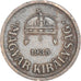 Coin, Hungary, 2 Filler, 1935, Budapest, EF(40-45), Bronze, KM:506