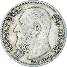 Coin, Belgium, 50 Centimes, 1907, EF(40-45), Silver