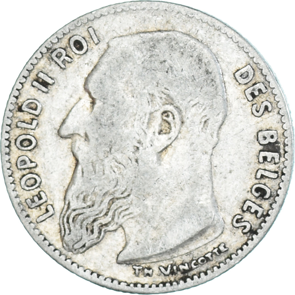 Coin, Belgium, 50 Centimes, 1909, VF(30-35), Silver, KM:60.1