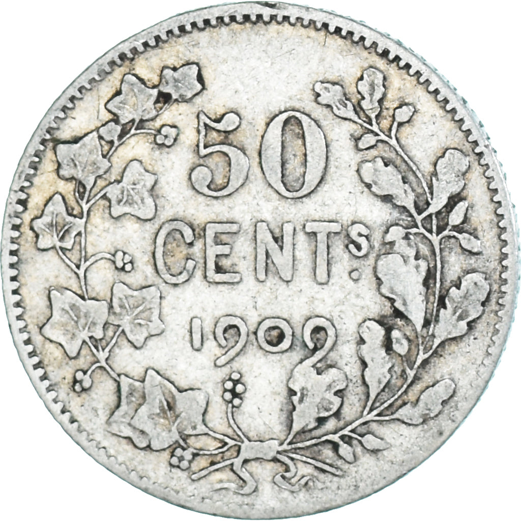 Coin, Belgium, 50 Centimes, 1909, VF(30-35), Silver, KM:60.1