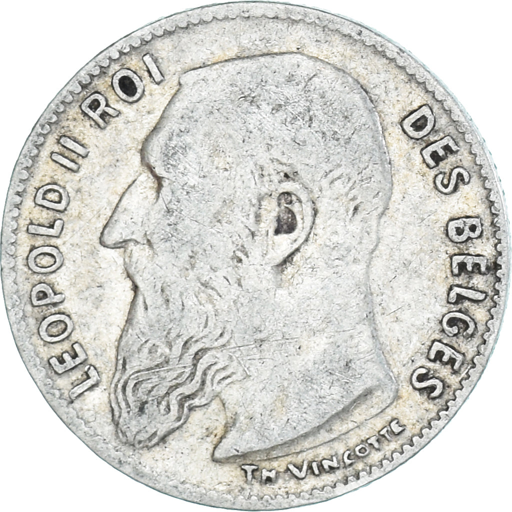 Coin, Belgium, 50 Centimes, 1909, VF(30-35), Silver, KM:60.1