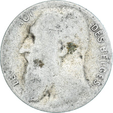 Coin, Belgium, Leopold II, 50 Centimes, 1901, Brussels, VF(20-25), Silver, KM:50