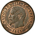 Moneta, Francia, Napoleon III, Napoléon III, 2 Centimes, 1853, Paris, SPL-
