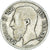 Moneda, Bélgica, Leopold II, 50 Centimes, 1898, BC+, Plata