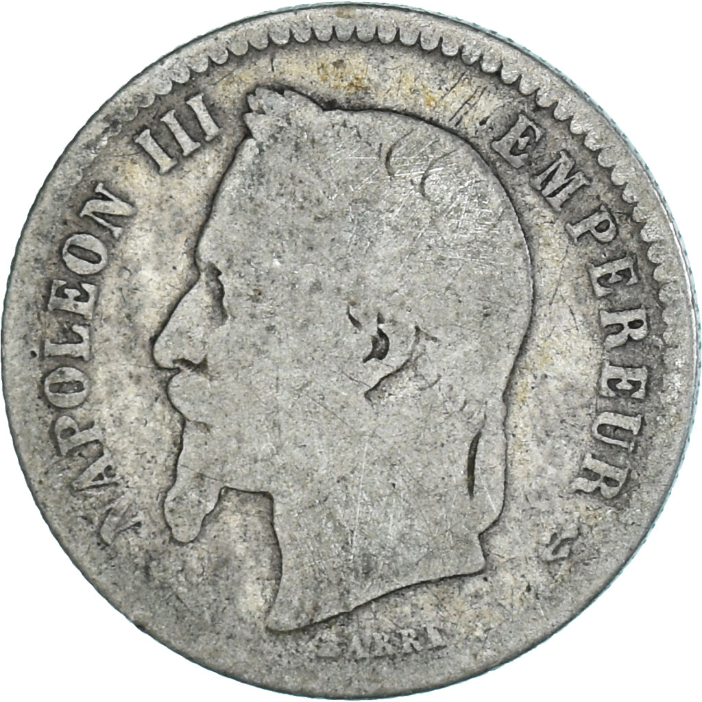 Coin, France, Napoleon III, Napoléon III, 50 Centimes, 1864, Strasbourg