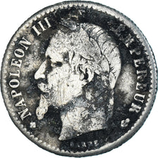 Munten, Frankrijk, Napoleon III, Napoléon III, 50 Centimes, 1867, Strasbourg