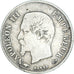 Moneda, Francia, Napoleon III, Napoléon III, 20 Centimes, 1860, Paris, BC+
