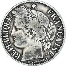 Coin, France, Cérès, Franc, 1895, Paris, VF(20-25), Silver, KM:822.1