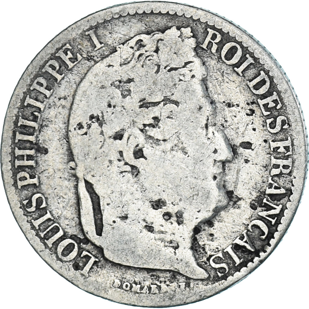 Coin, France, Louis-Philippe, 50 Centimes, 1846, Paris, F(12-15), Silver