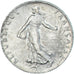 Coin, France, Semeuse, 50 Centimes, 1916, Paris, AU(50-53), Silver, KM:854