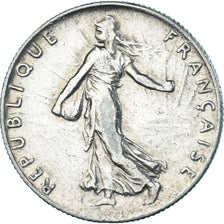 Moneta, Francia, Semeuse, 50 Centimes, 1916, Paris, BB, Argento, KM:854