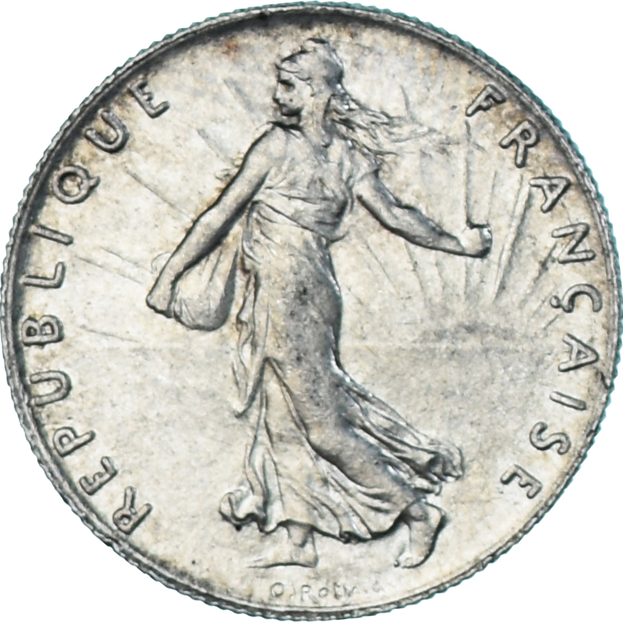 Coin, France, Semeuse, 50 Centimes, 1914, Paris, AU(55-58), Silver, KM:854