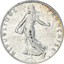 Coin, France, Semeuse, 50 Centimes, 1913, Paris, AU(50-53), Silver, KM:854